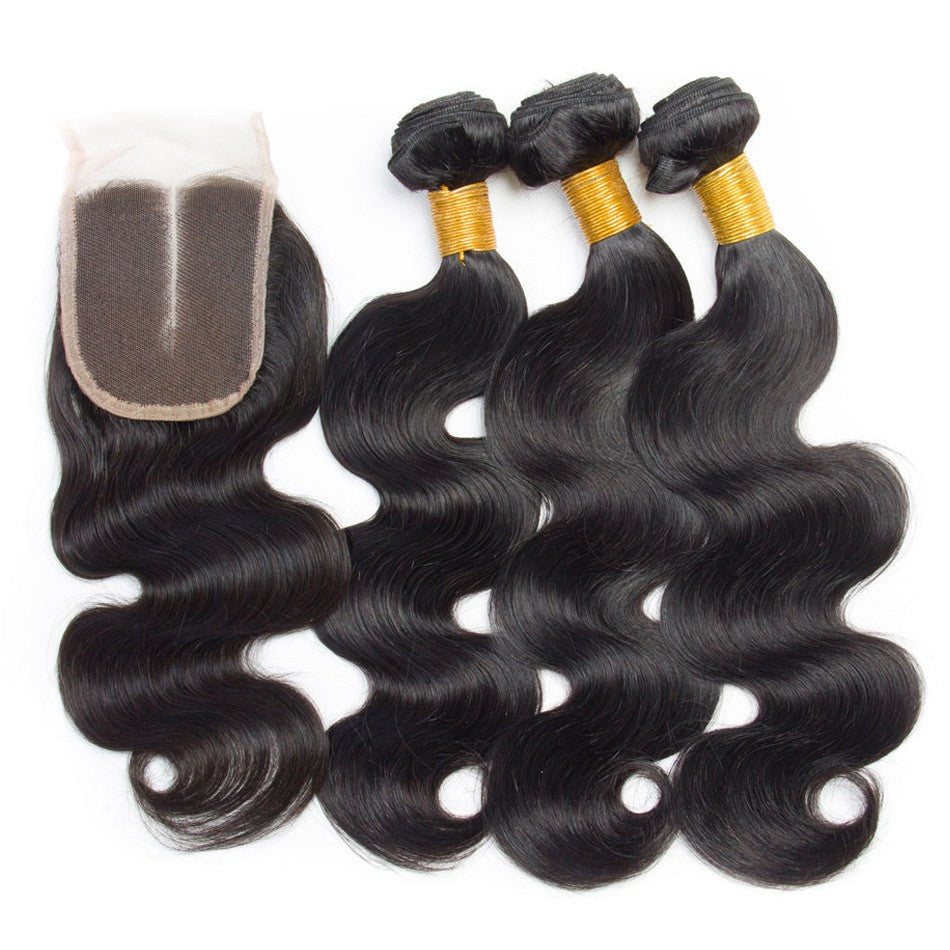 Three Bundle & Closure Deals  (BODY WAVE) (MM)